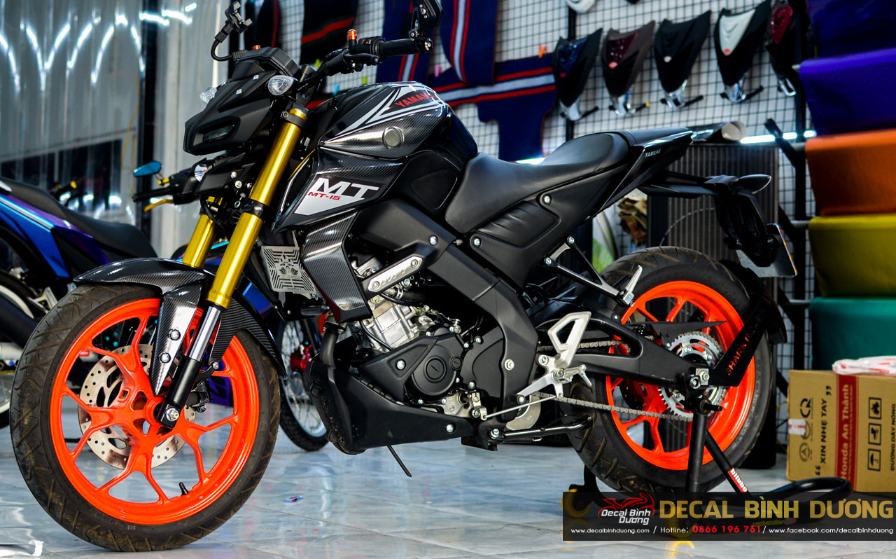 Tem Xe Yamaha Mt Carbon K T H P Tem R I